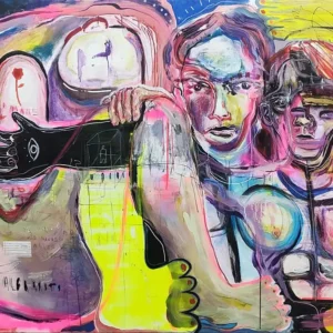 Acuarela y tinta sobre papel grueso