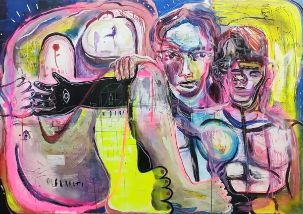Acuarela y tinta sobre papel grueso
